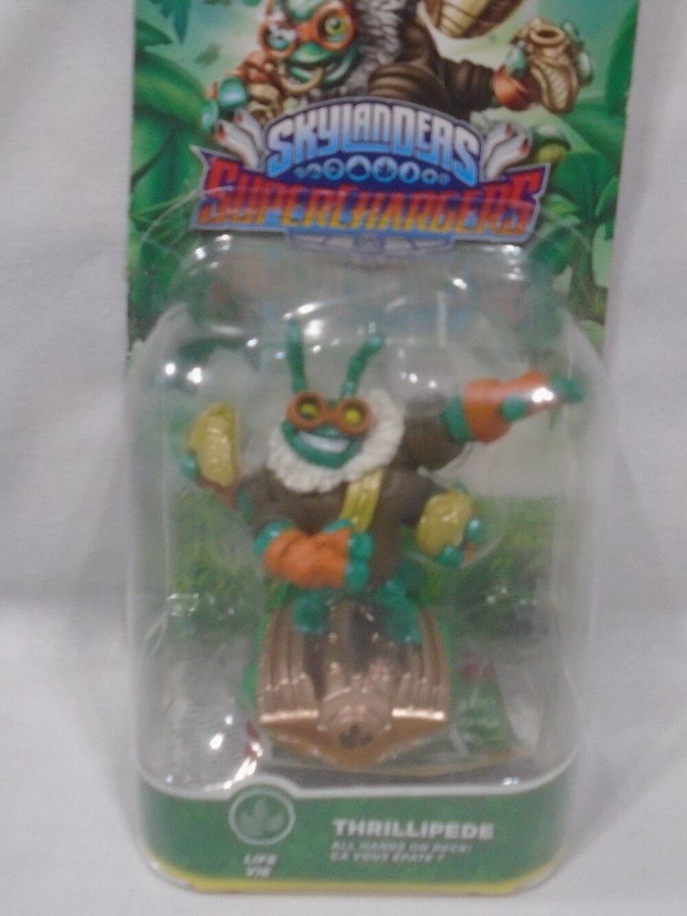 Skylanders Skyl Super Chargers Superchargers Drivers Thrillipede Figure